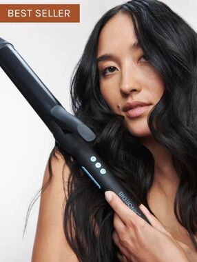 New Retail $169 Bio Ionic LONG BARREL STYLER 1" PRO CURLING IRON